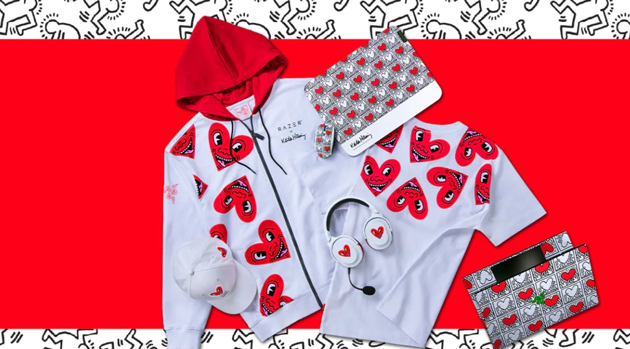 Lanza Razer colección de Keith Haring